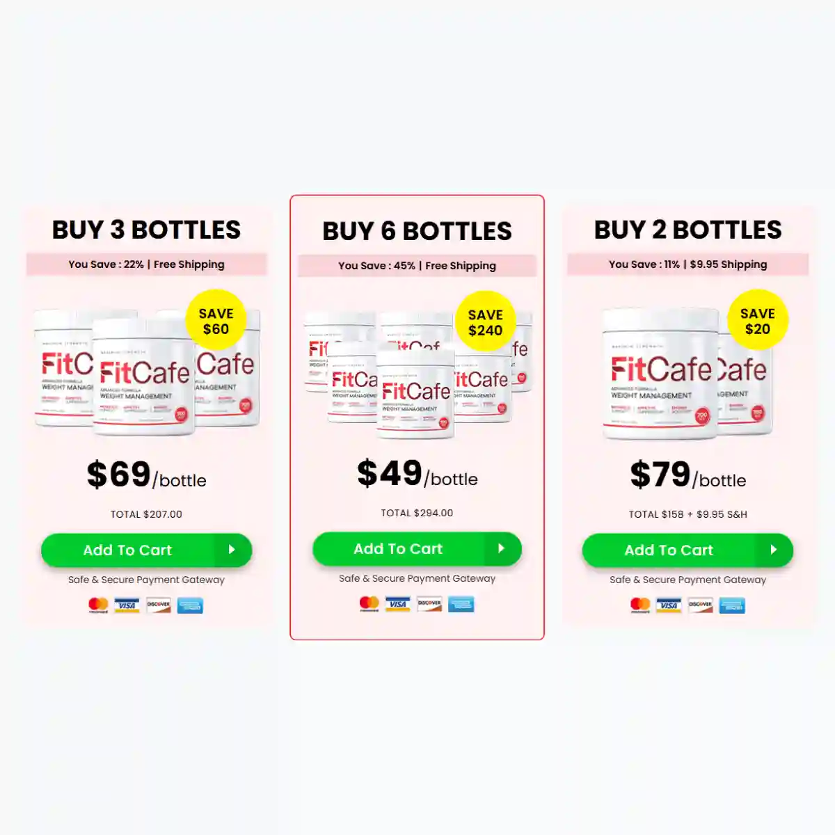 FitCafe price